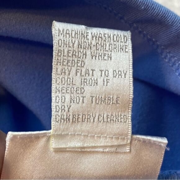 Soft Surroundings Light Blue Surplice Wrap Top Size Medium - Picture 4 of 8